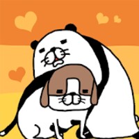 Panda and Dog: Always Dog Cute icon