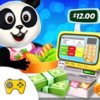 Pandas Supermarket Shopping Fun icon