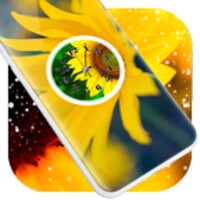 Sun Flower Clock Live Wallpaper icon