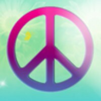 Peace Sign GO Keyboard theme 1.0