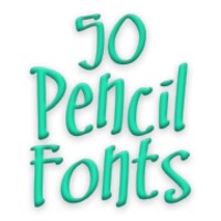 Pencil Fonts 50 icon