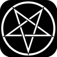 Pentagram - Mystical symbol and runes for rituals icon