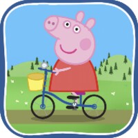 Peppa bicycle icon