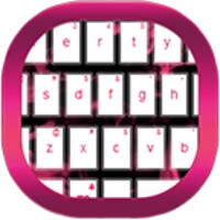 Pink Flame GO Keyboard icon