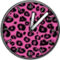 Pink Girly Clock Widgets icon