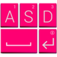 Pink Keyboard icon