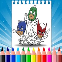 Pj Heroes Coloring Masks icon