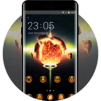 Planet Explosion Flame Galaxy Theme 2019 icon