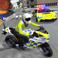 Police Car Driving - Motorbike Riding icon