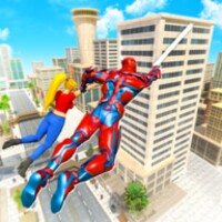 Police Robot Rope Hero icon