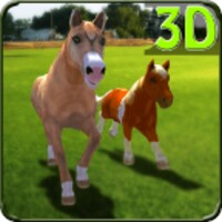 Pony Horses Green Hill Sim icon