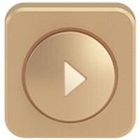 Poweramp Champagne Gold Skin icon