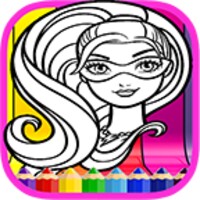 Pretty Princess-Coloring Book icon