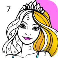 Princess Color by Number icon