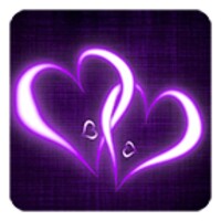 Purple Hearts Live Wallpaper icon