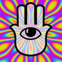 Psychedelic camera icon