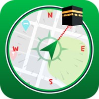 Qibla direction: Qebla compass icon