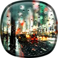 Rainy Cities Live Wallpaper HD icon