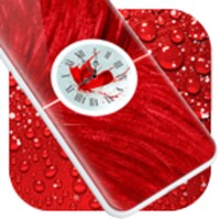 Red Clock Live Wallpaper icon