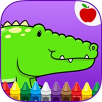 Reptiles Kids Coloring Game icon