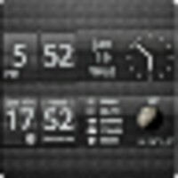 Sense Analog Small Black icon