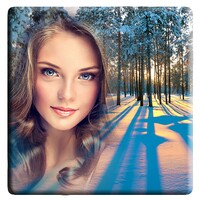 Snowfall Frames Photo New icon