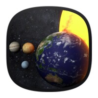 Solar System 3D Free LWP icon