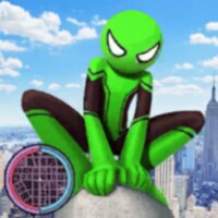 Spider Stickman Rope Hero icon