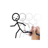 Stickman: Draw animation icon