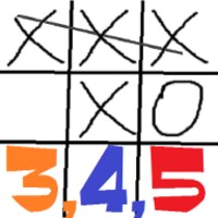 Tic-tac-toe 3–4–5 icon