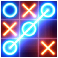Tic Tac Toe glow - Free Puzzle Game icon