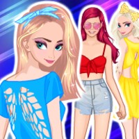 Tie back dress icon