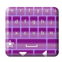 Purple Keyboard icon