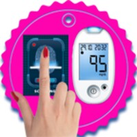 Blood sugar test icon