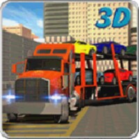 Transporter Truck Parking 3D icon