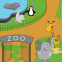 Trip to the zoo for kids icon