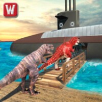 Underwater Dino Transport Game icon