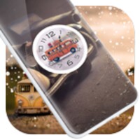 Vintage Car Clock Live Wallpaper icon