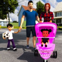 Virtual Mother Life Simulator - Baby Care Games 3D icon