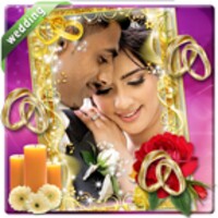 Wedding frame photo effects icon