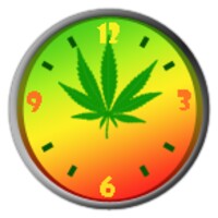 Weed Ganja Clock icon