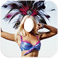 Woman Carnival Photo Montage icon