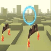 X Racer jet icon