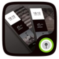 GO Locker Black＆White Theme icon